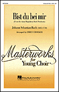 cover Bist du Bei Mir Unison/Two-Part choral sheet music cover